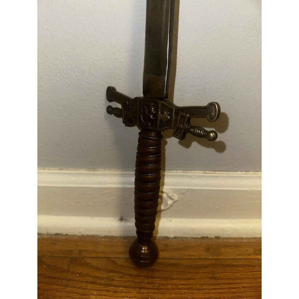 Antique 1800's C.A. Hart Ceremonial Sword knights‎ of pythias masonic sword